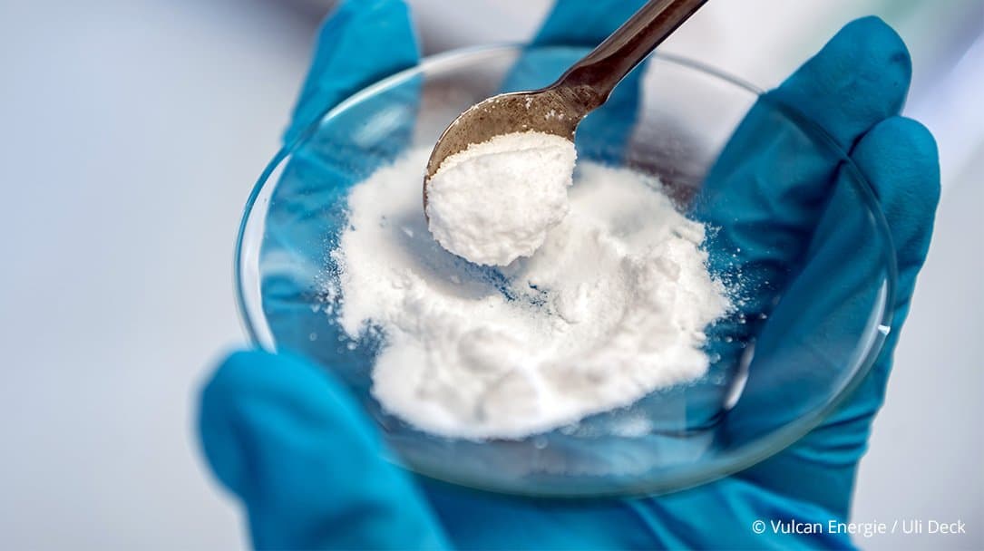 lithium in a laboratory
