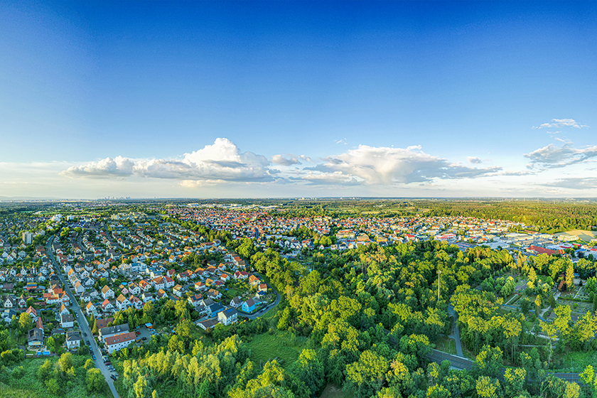 Hessen drone shot